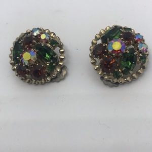 Designer Signed Weiss Earrings